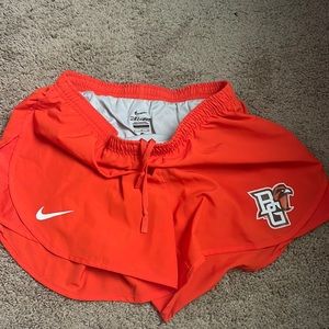 BGSU Nike running shorts size S womens